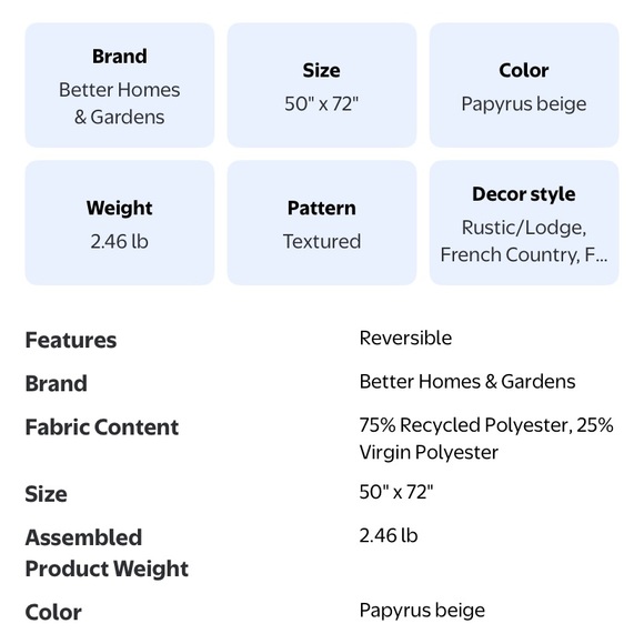 Better Homes and Gardens Papryus Beige Bubble Luxurious Throw Blanket - Picture 2 of 8